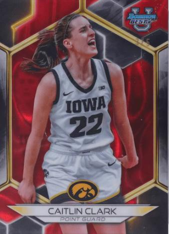 Caitlin Clark [Red Lava Refractor] #30