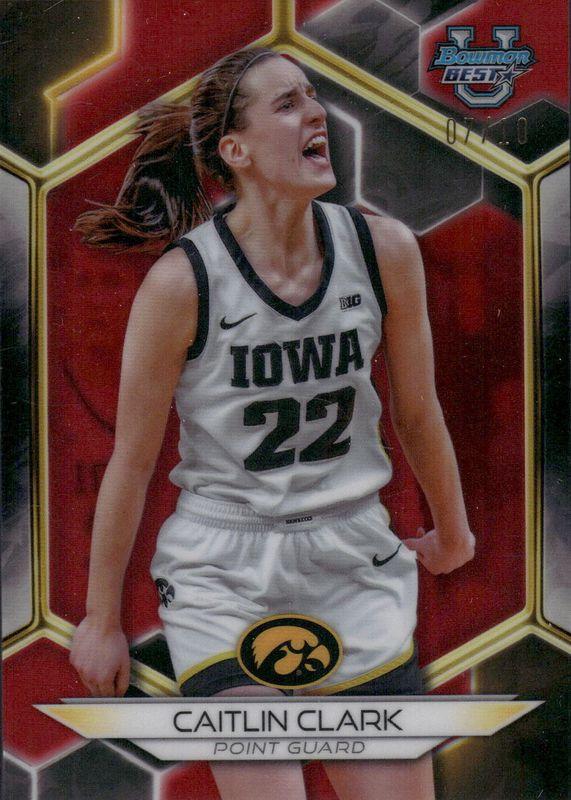 Caitlin Clark [Red Refractor] #30