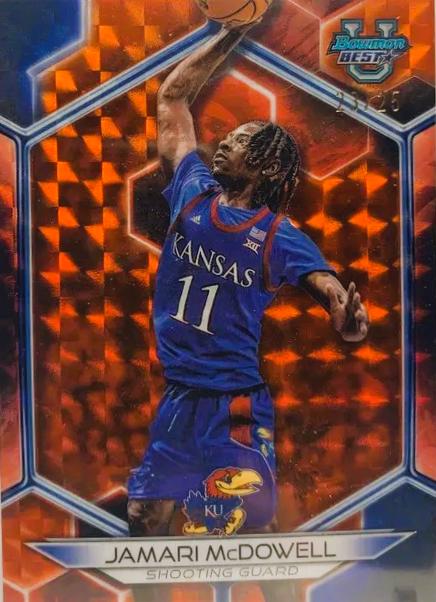 Jamari McDowell [Geometric Orange Refractor] #36