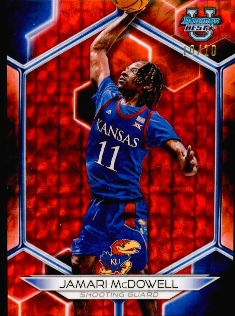 Jamari McDowell [Geometric Red Refractor] #36