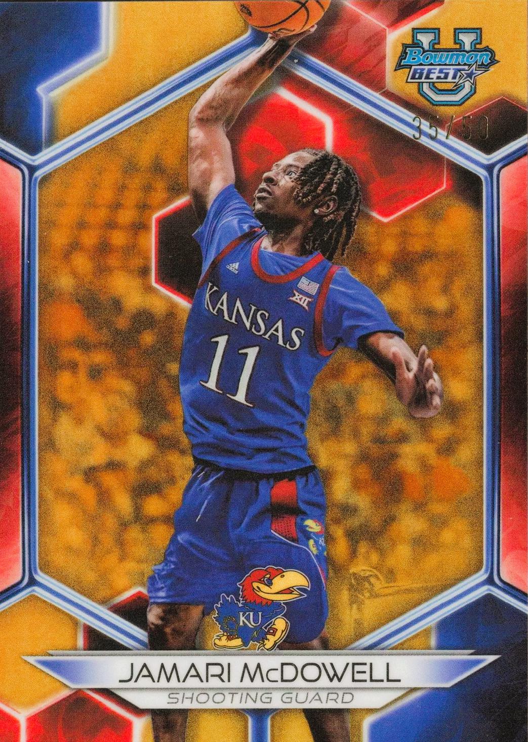 Jamari McDowell [Gold Refractor] #36