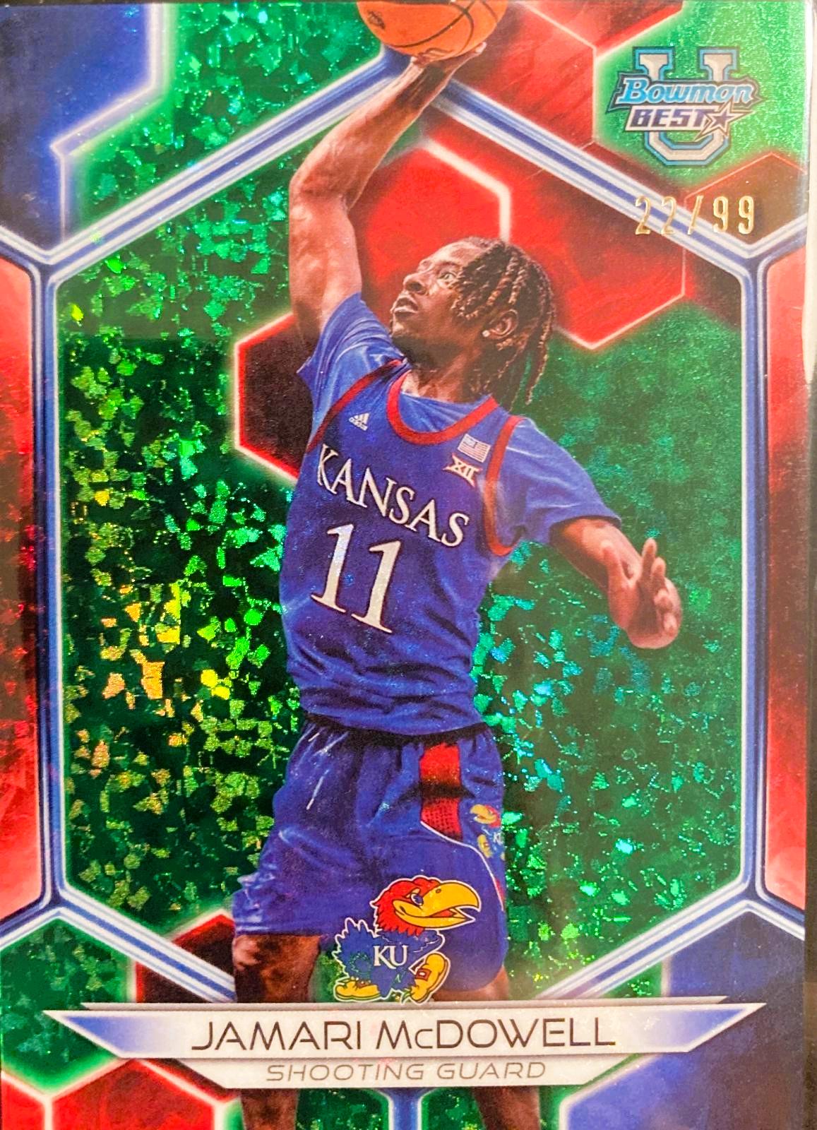 Jamari McDowell [Green Mini-Diamond Refractor] #36