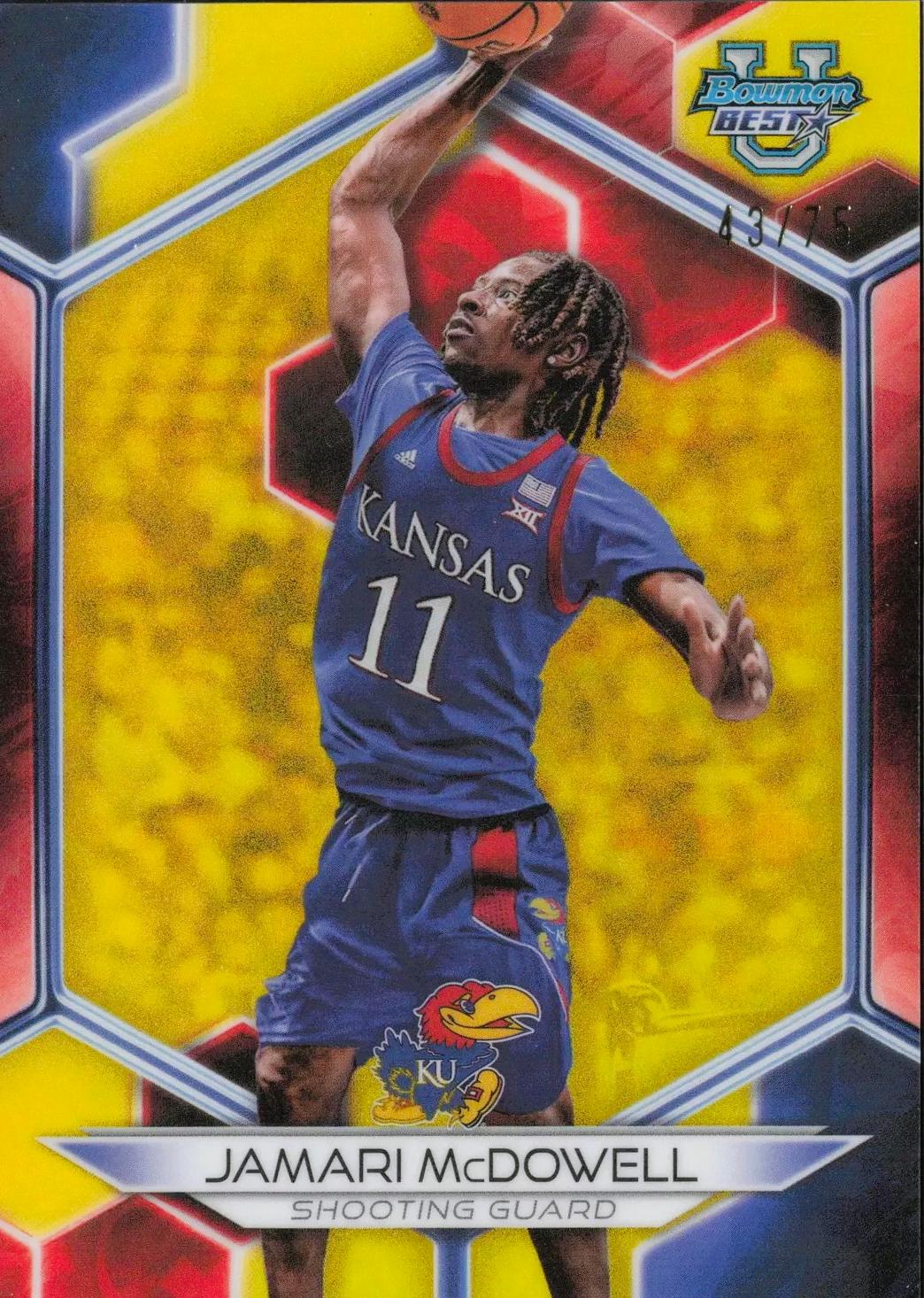 Jamari McDowell [Yellow Refractor] #36