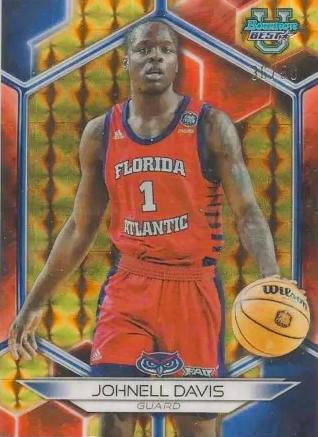 Johnell Davis [Geometric Gold Refractor] #15