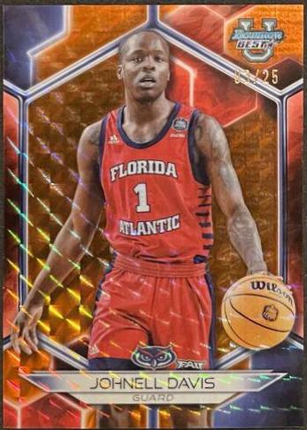 Johnell Davis [Geometric Orange Refractor] #15