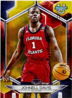 Johnell Davis [Yellow Refractor] #15