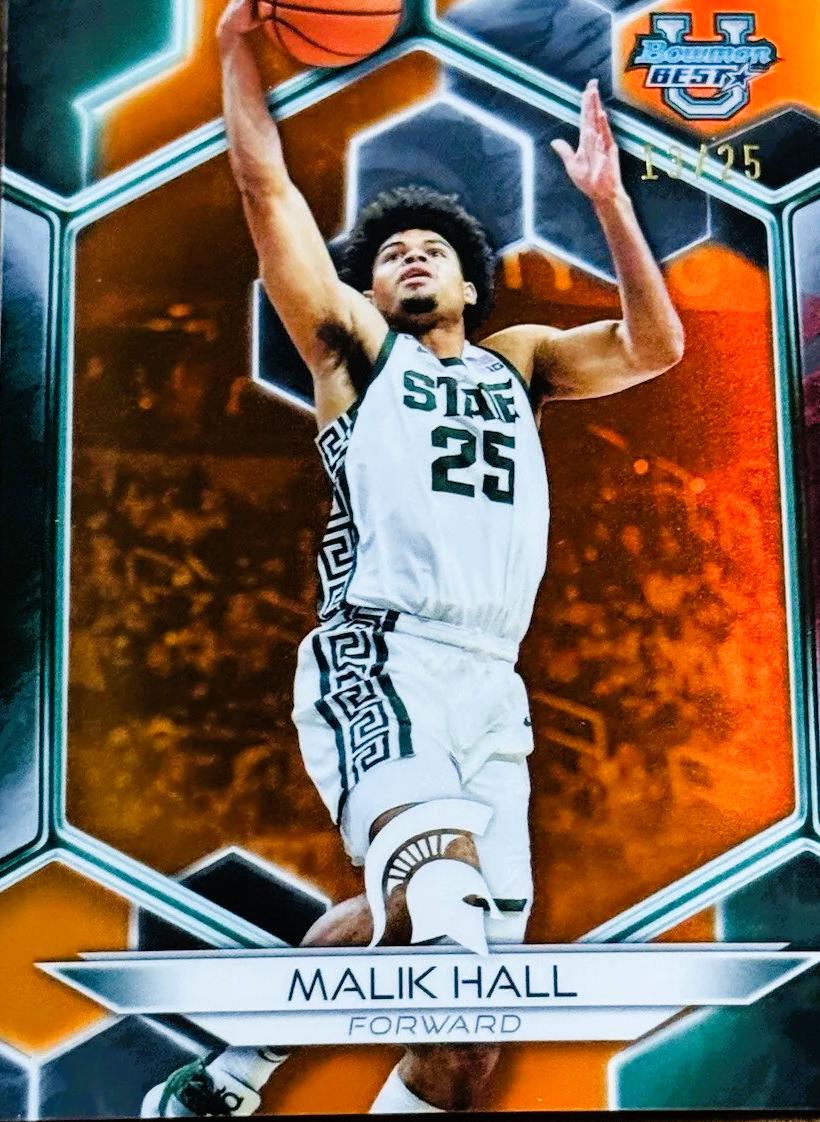 Malik Hall [Orange Refractor] #57