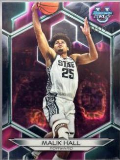 Malik Hall [Pink Lava Refractor] #57