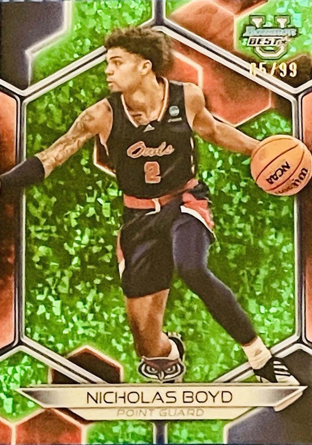 Nicholas Boyd [Green Mini-Diamond Refractor] #16