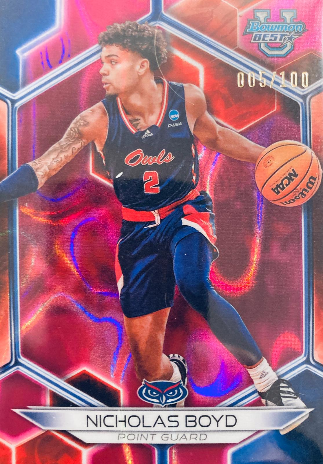 Nicholas Boyd [Pink Lava Refractor] #16