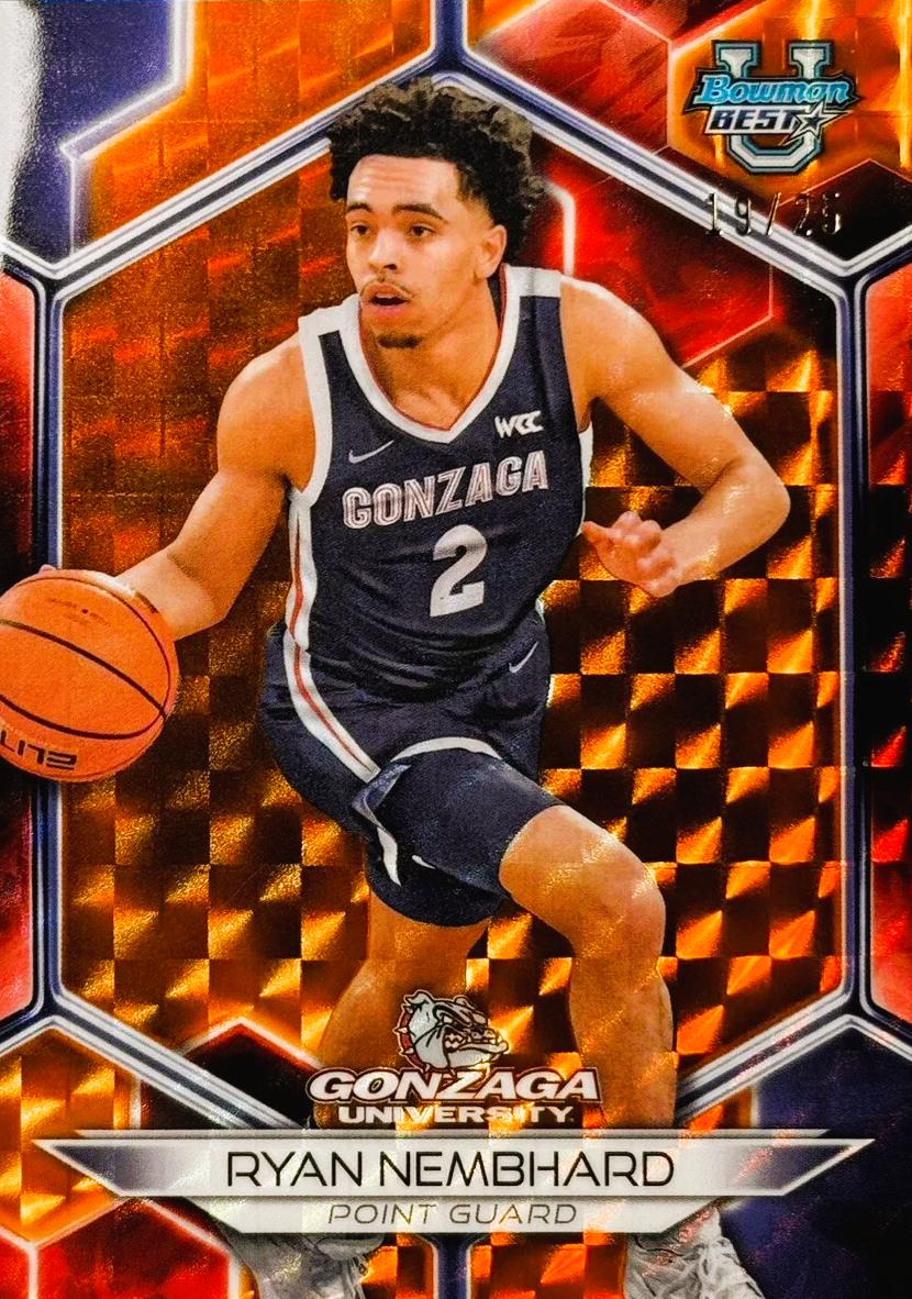 Ryan Nembhard [Geometric Orange Refractor] #24