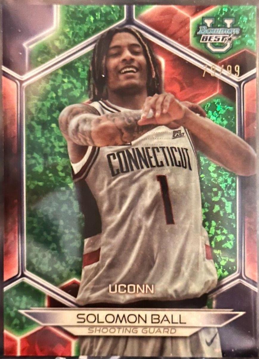 Solomon Ball [Green Mini-Diamond Refractor] #89