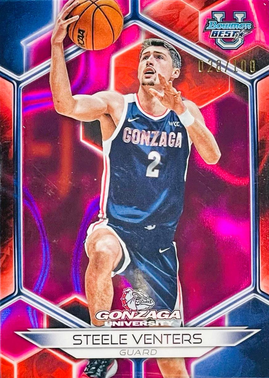 Steele Venters [Pink Lava Refractor] #23
