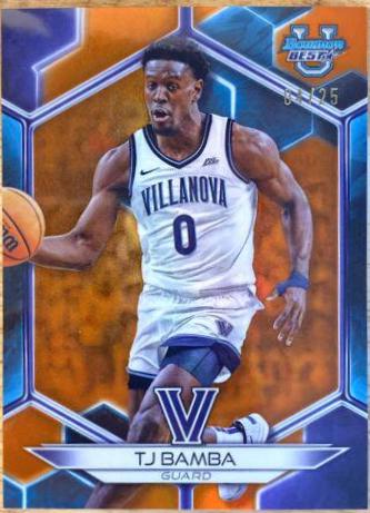 TJ Bamba [Geometric Orange Refractor] #97