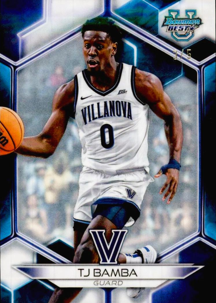TJ Bamba [Geometric White Refractor] #97