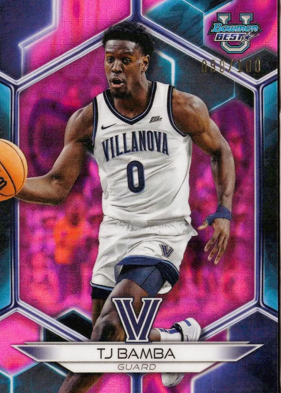 TJ Bamba [Pink Lava Refractor] #97