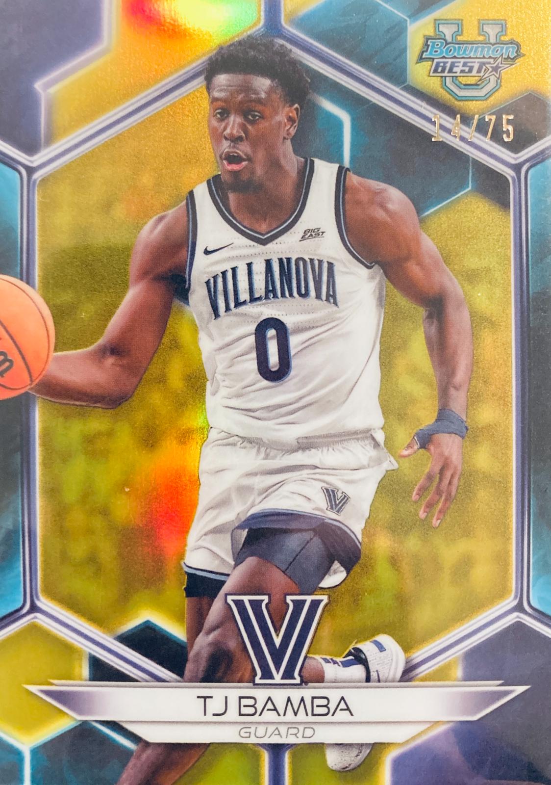 TJ Bamba [Yellow Refractor] #97
