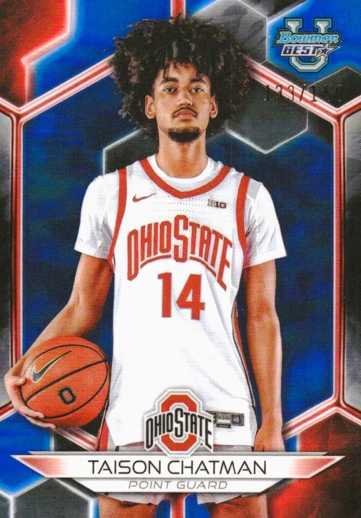 Taison Chatman [Blue Refractor] #65