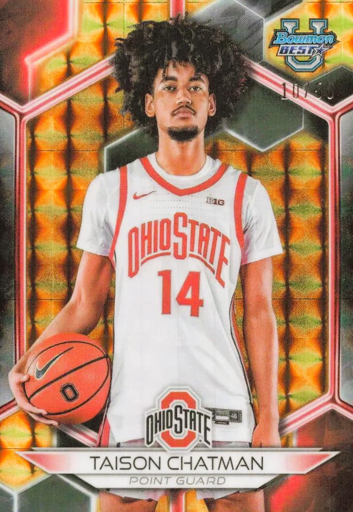 Taison Chatman [Geometric Gold Refractor] #65