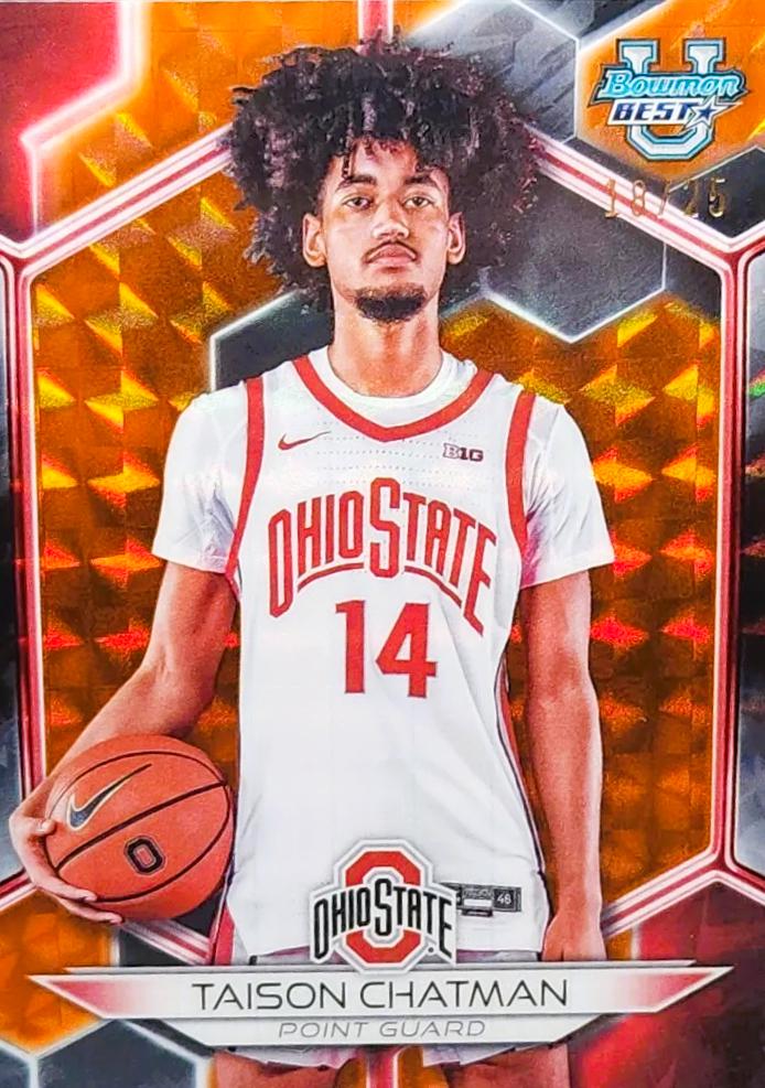 Taison Chatman [Geometric Orange Refractor] #65