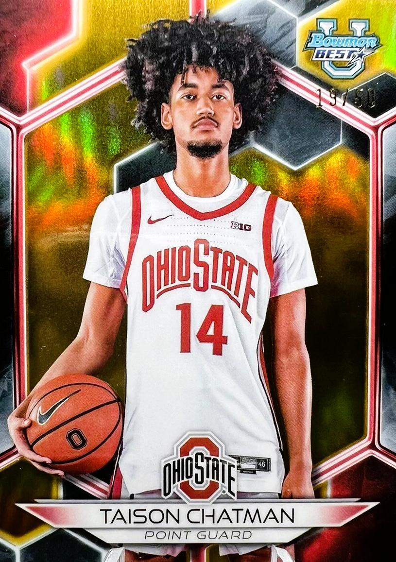 Taison Chatman [Gold Refractor] #65