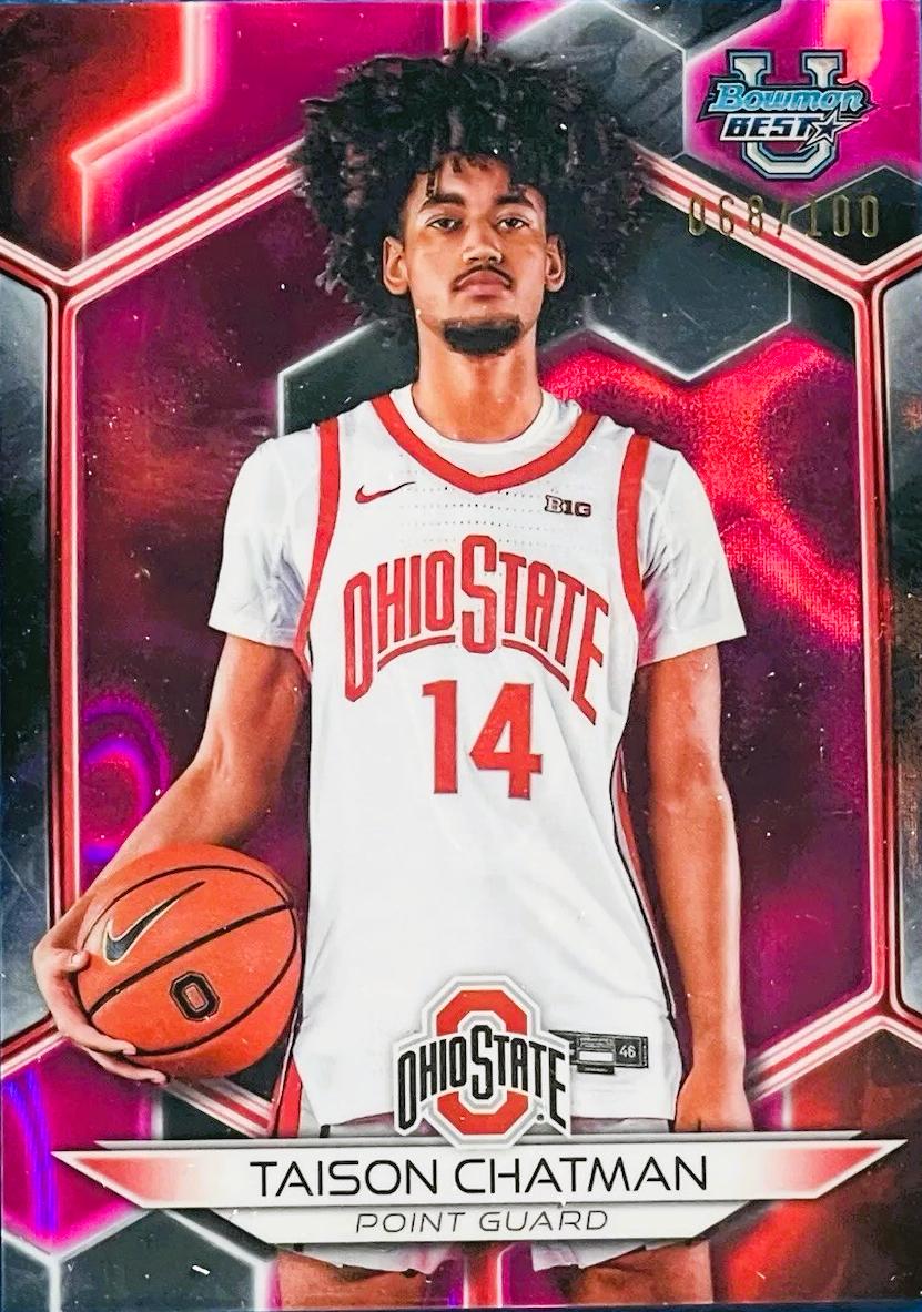 Taison Chatman [Pink Lava Refractor] #65