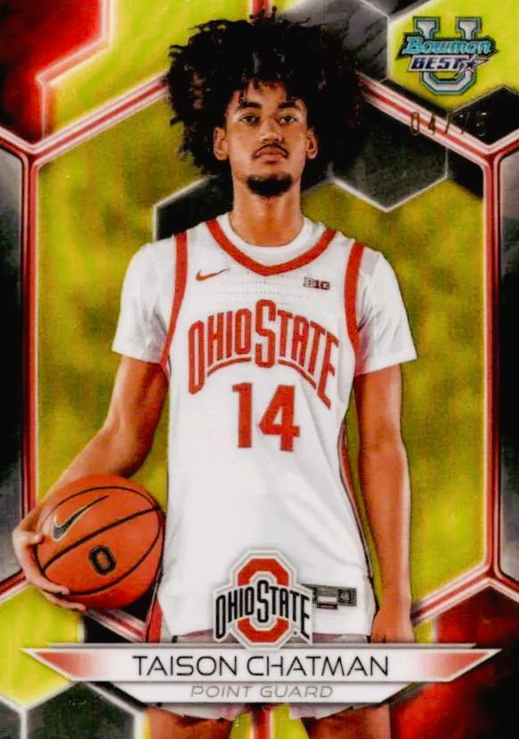 Taison Chatman [Yellow Refractor] #65
