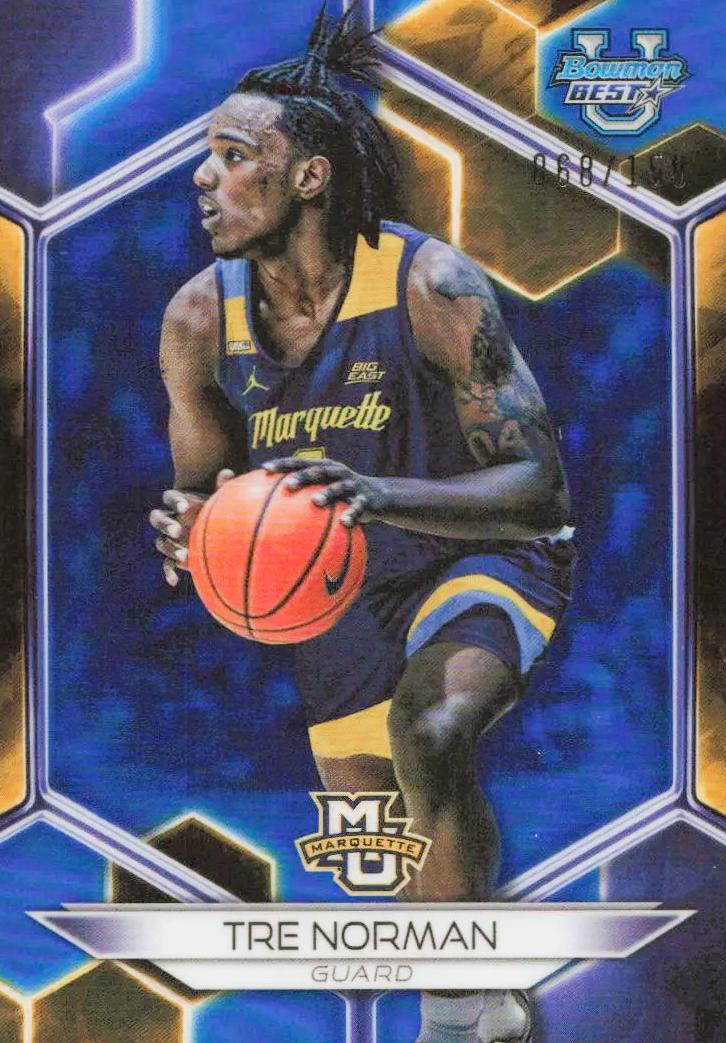 Tre Norman [Blue Refractor] #47