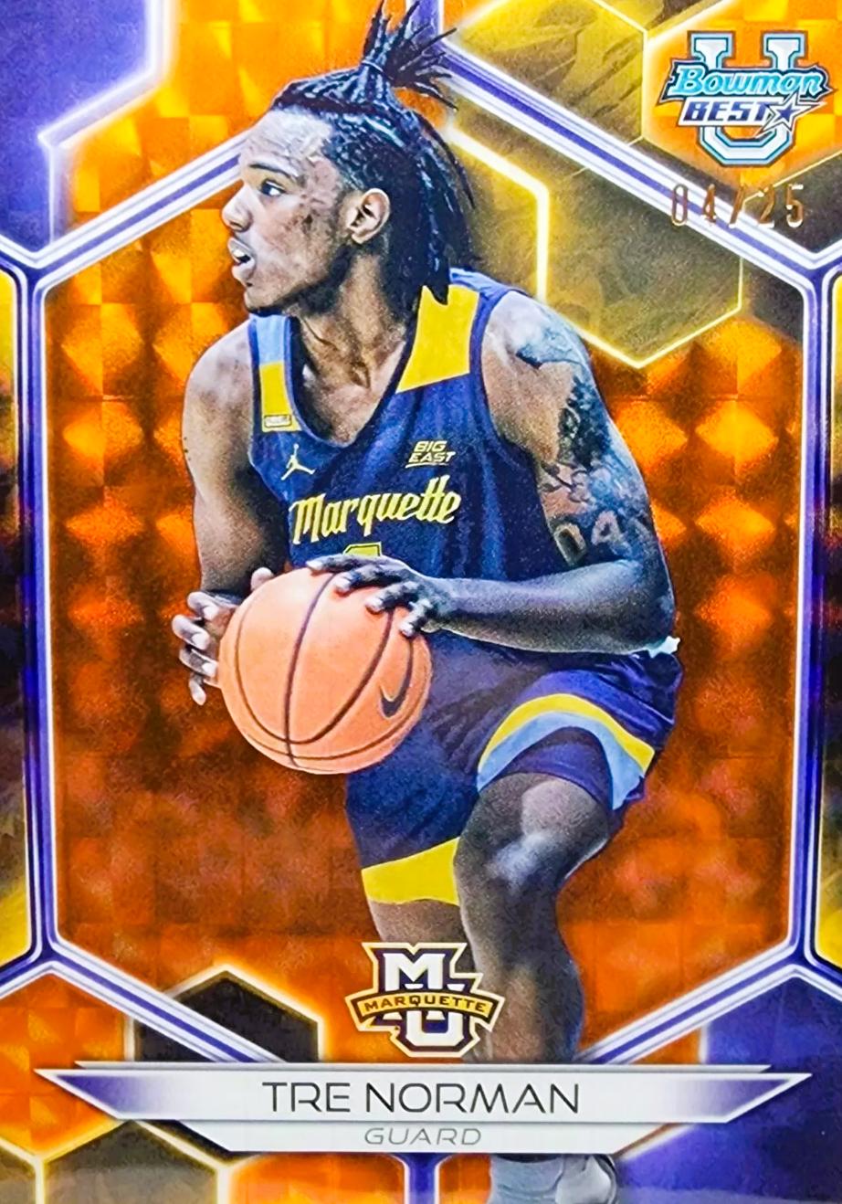 Tre Norman [Geometric Orange Refractor] #47