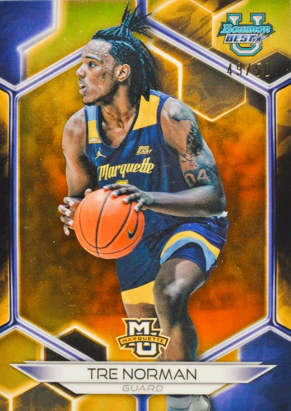 Tre Norman [Gold Refractor] #47