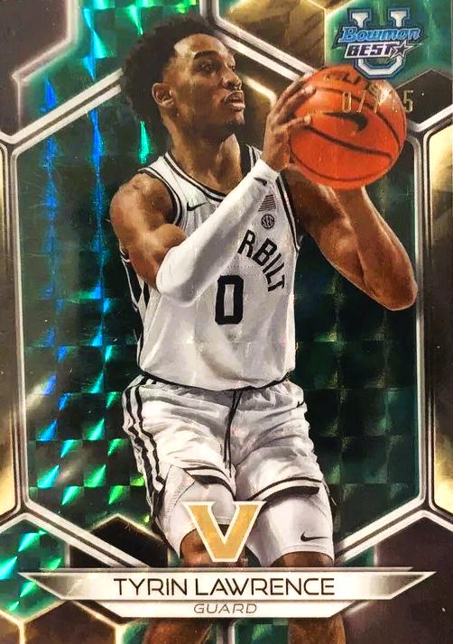 Tyrin Lawrence [Geometric Teal Refractor] #95