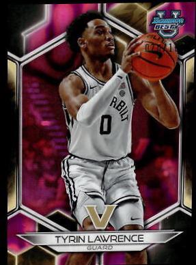 Tyrin Lawrence [Pink Lava Refractor] #95