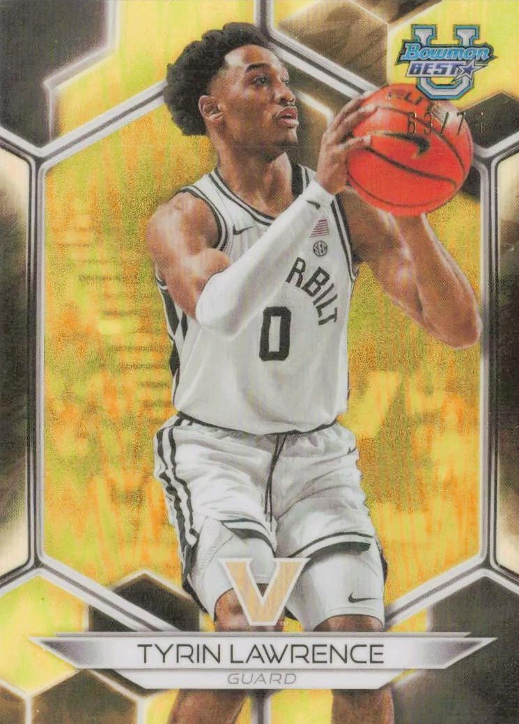 Tyrin Lawrence [Yellow Refractor] #95