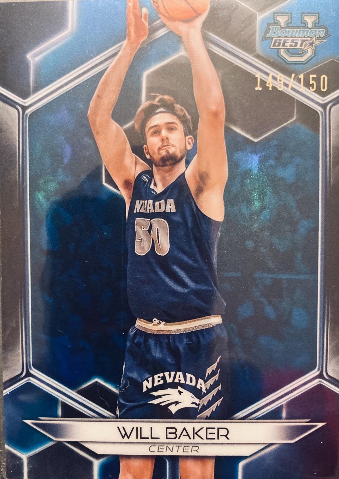 Will Baker [Blue Refractor] #61