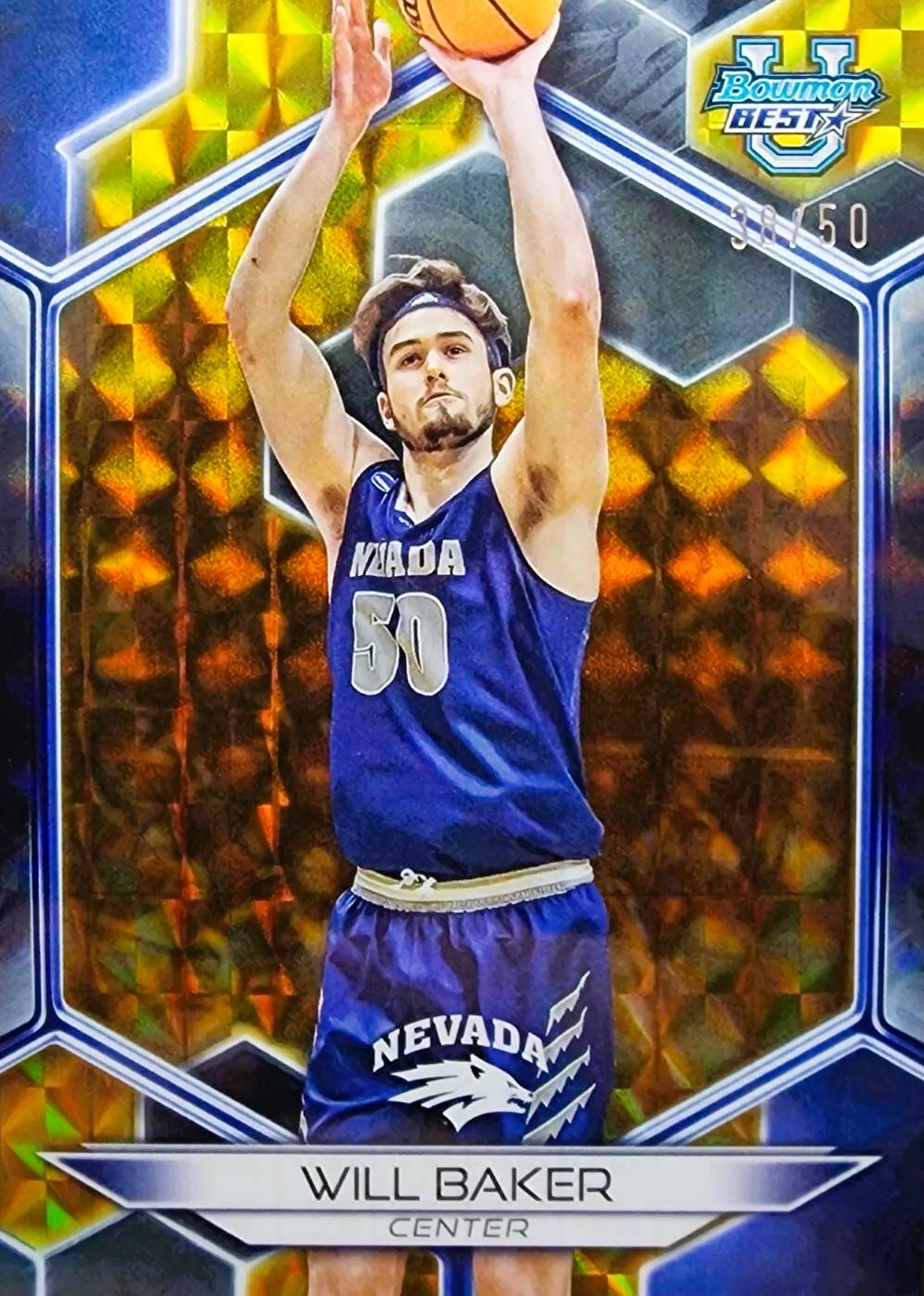 Will Baker [Geometric Gold Refractor] #61