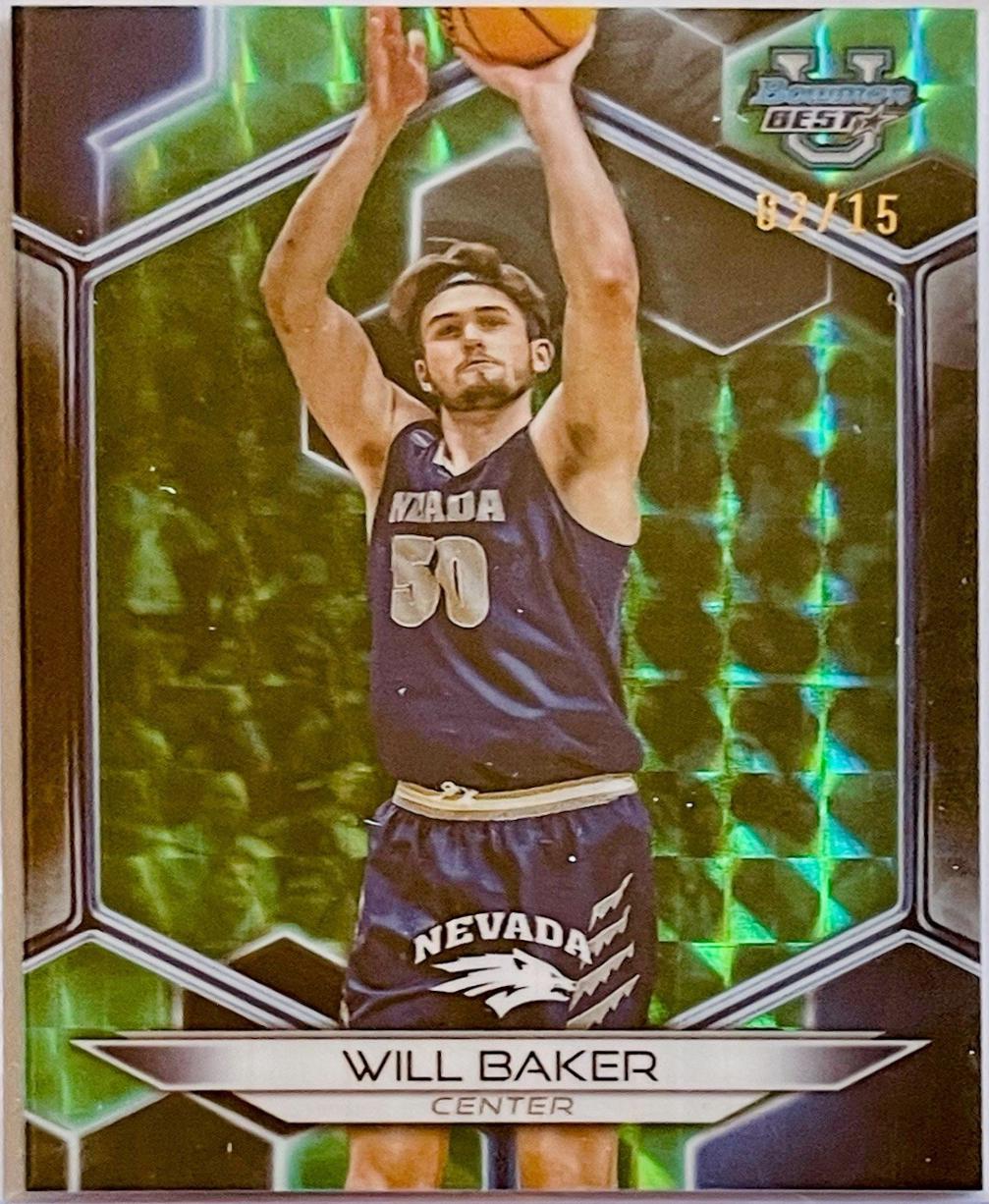 Will Baker [Geometric Teal Refractor] #61