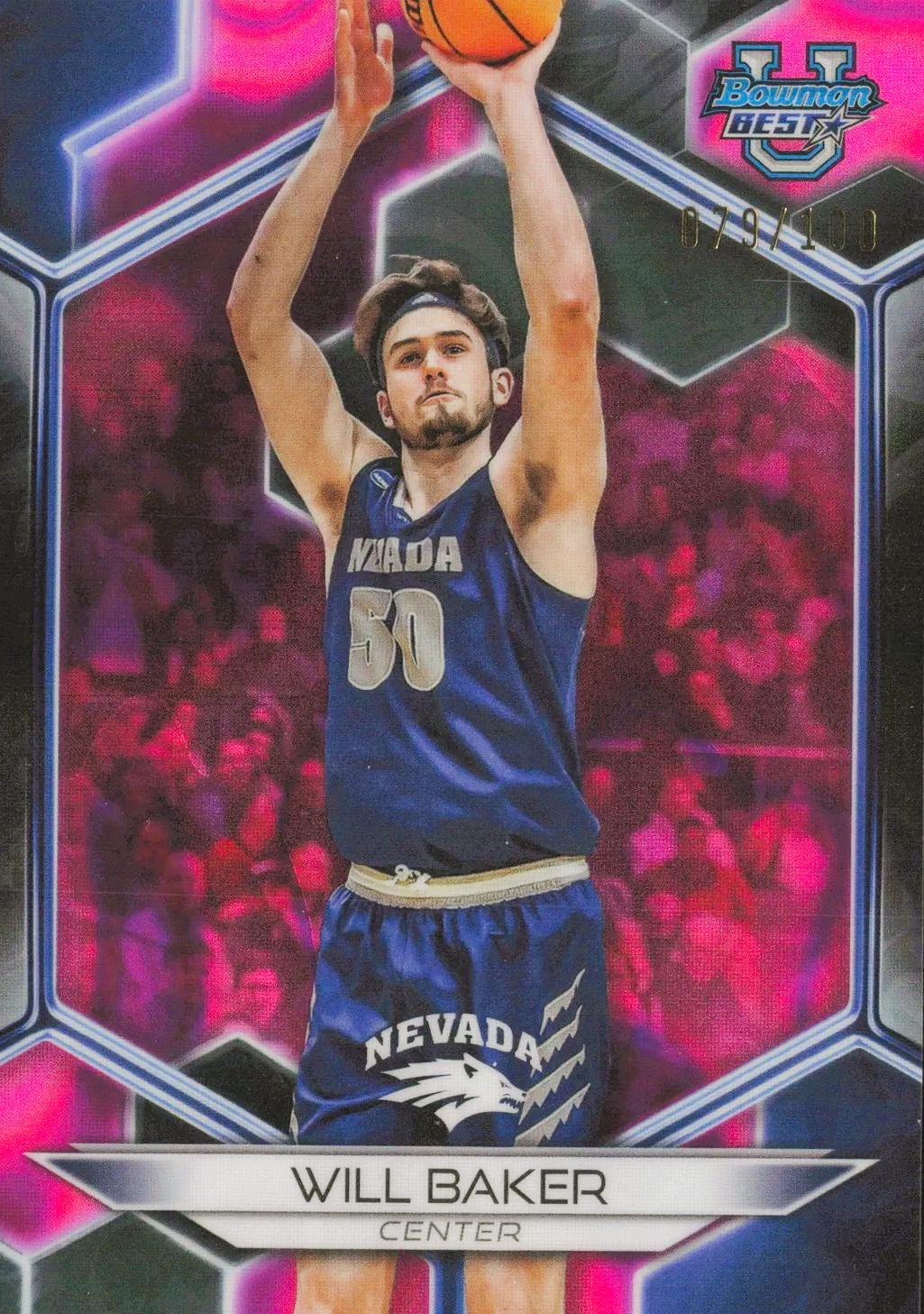 Will Baker [Pink Lava Refractor] #61