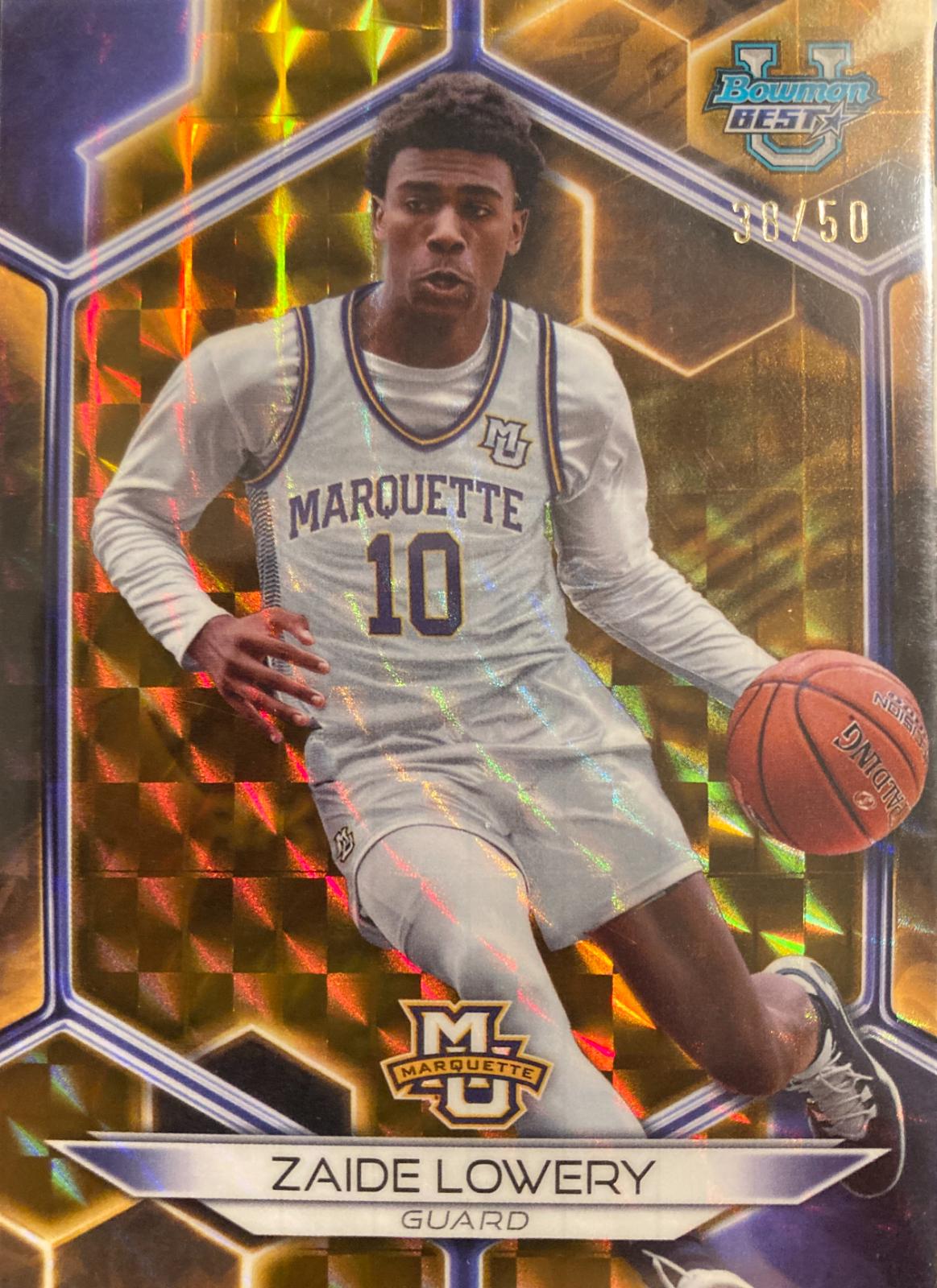 Zaide Lowery [Geometric Gold Refractor] #48