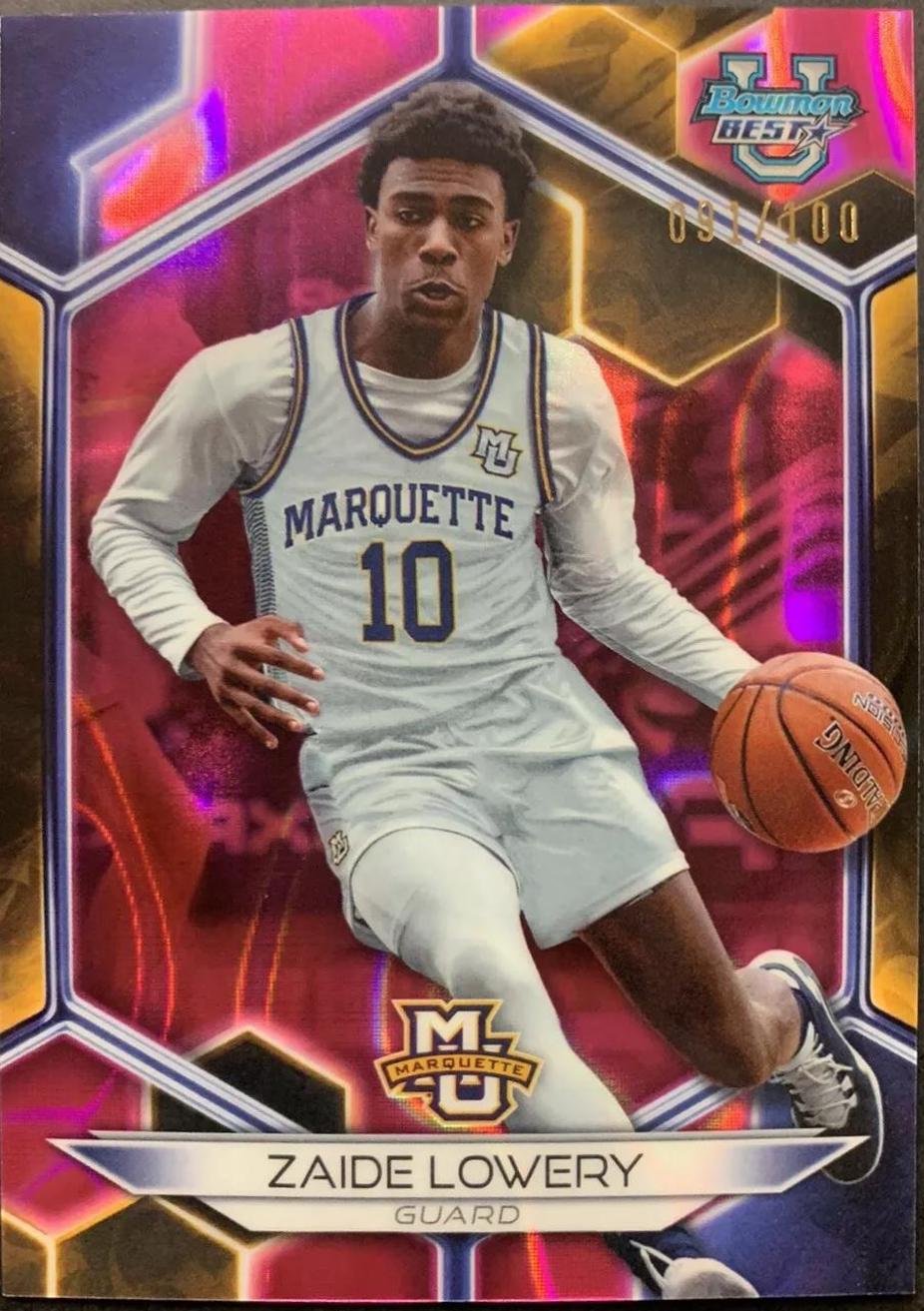 Zaide Lowery [Pink Lava Refractor] #48