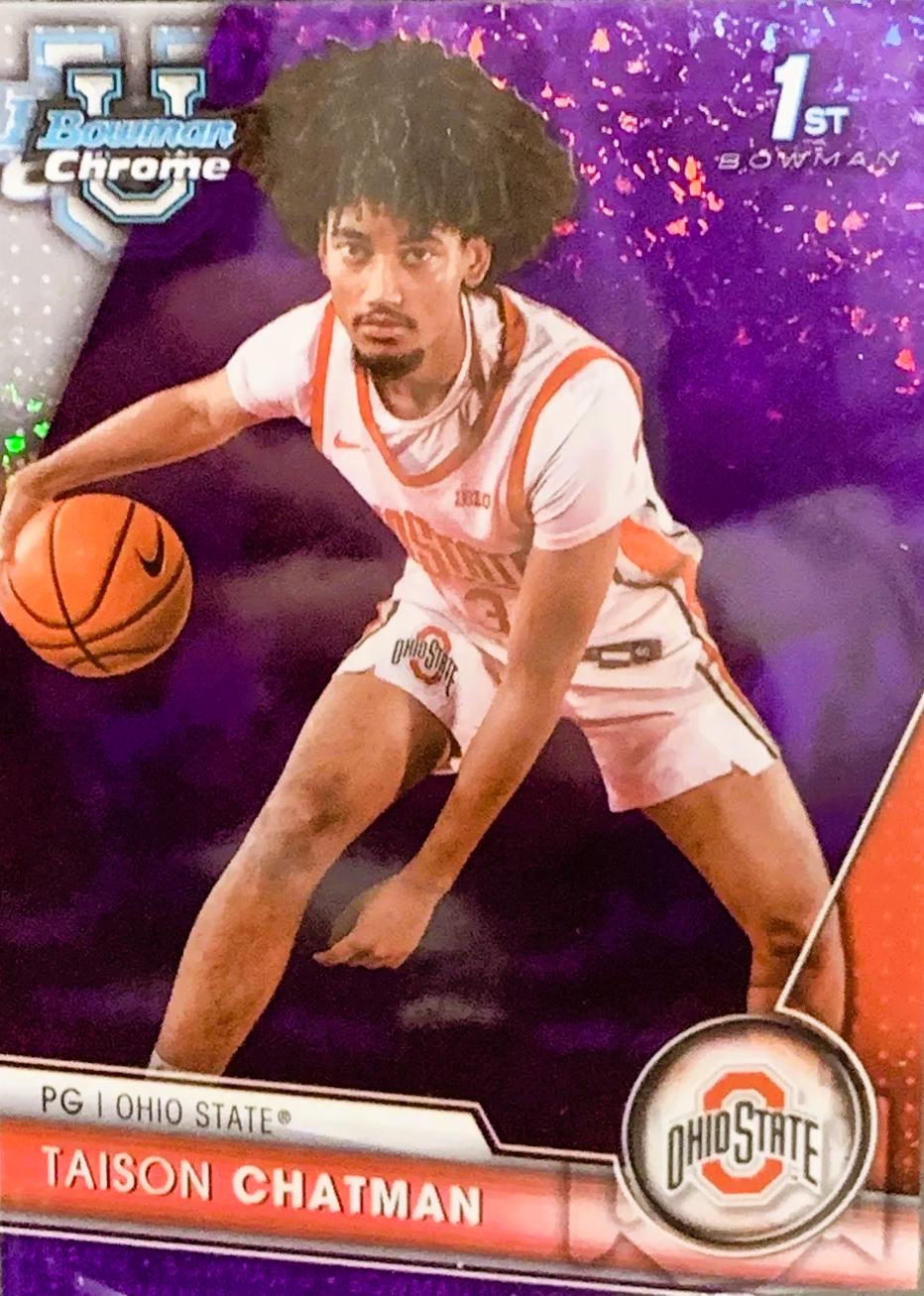Taison Chatman [Purple Mini-Diamond] #62