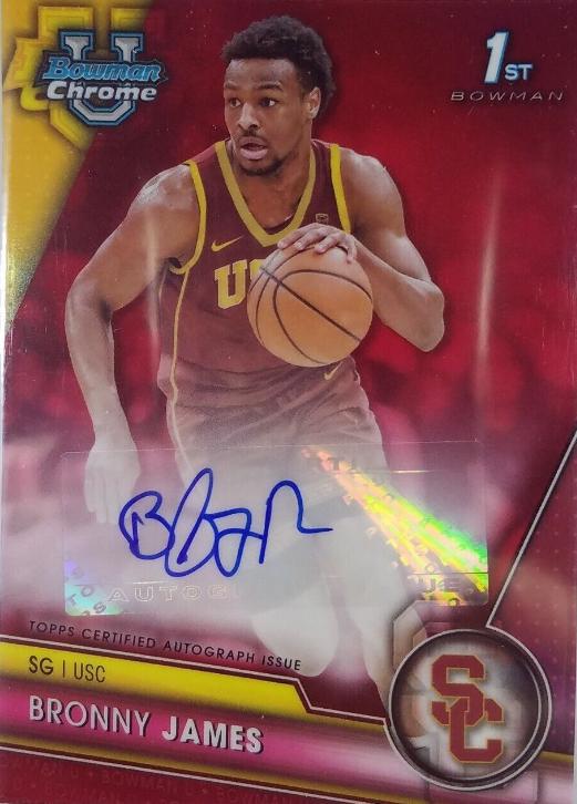 Bronny James [Red] #BCPA-BJ