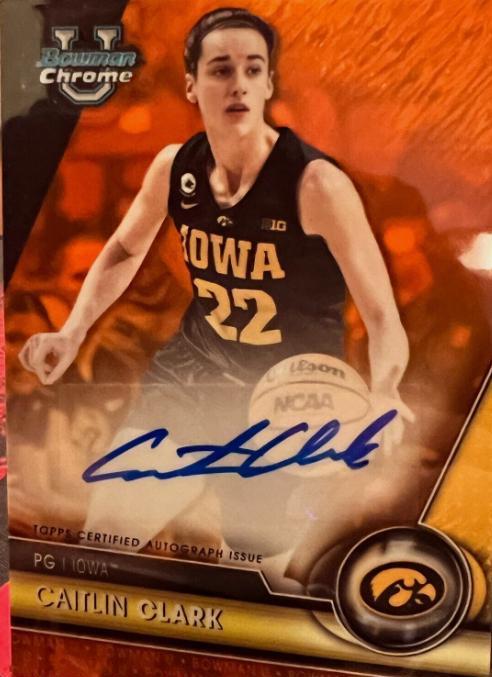 Caitlin Clark [Orange] #BCPA-CCL