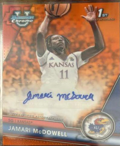 Jamari McDowell [Orange] #BCPA-JMC
