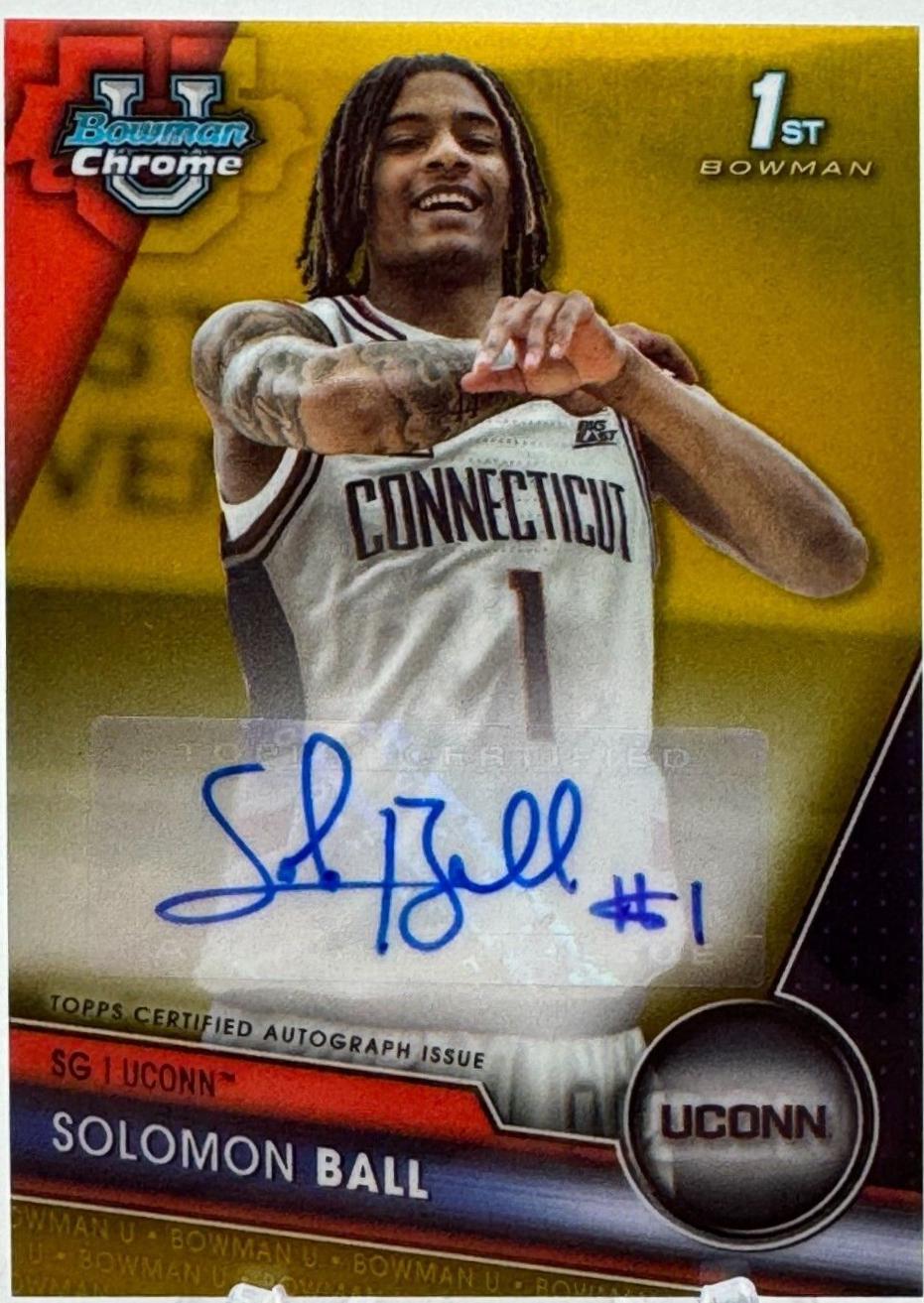 Solomon Ball [Gold] #BCPA-SB