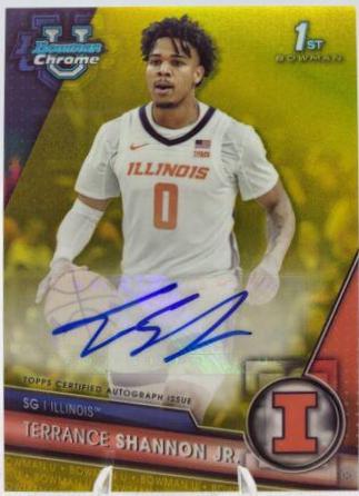 Terrance Shannon Jr. [Gold Lava] #BCPA-TS