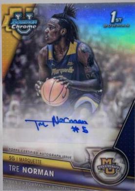 Tre Norman [Refractor] #BCPA-TN