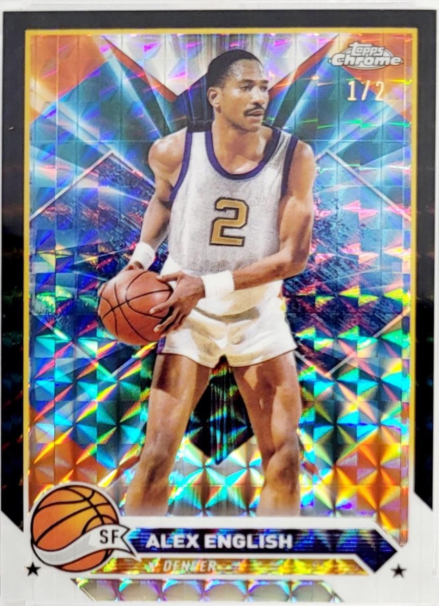 Alex English [Black Geometric] #26