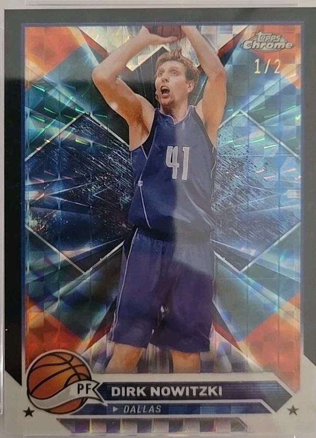 Dirk Nowitzki [Black Geometric] #98