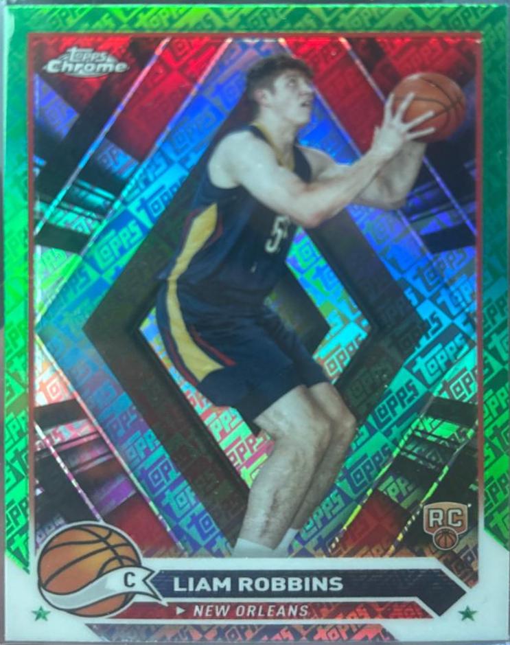 Liam Robbins [Green Topps Refractor] #174