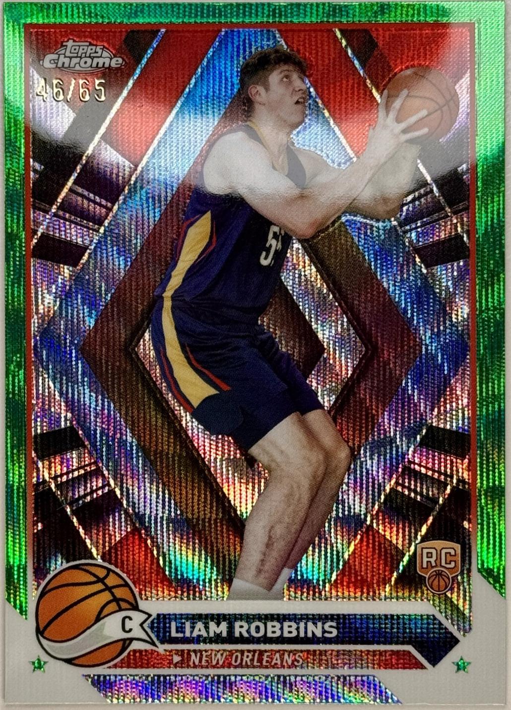 Liam Robbins [Green Wave Refractor] #174